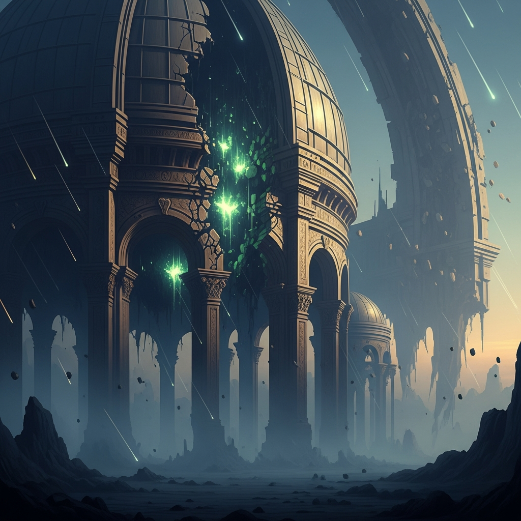 Prăbușirea Balivernei de Dino Buzzati