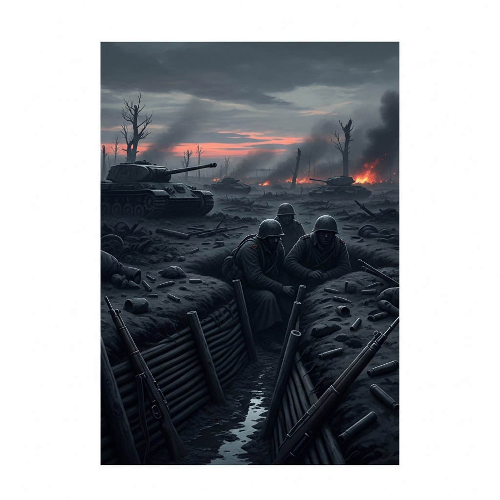 Drum sângeros către moarte de Sven Hassel