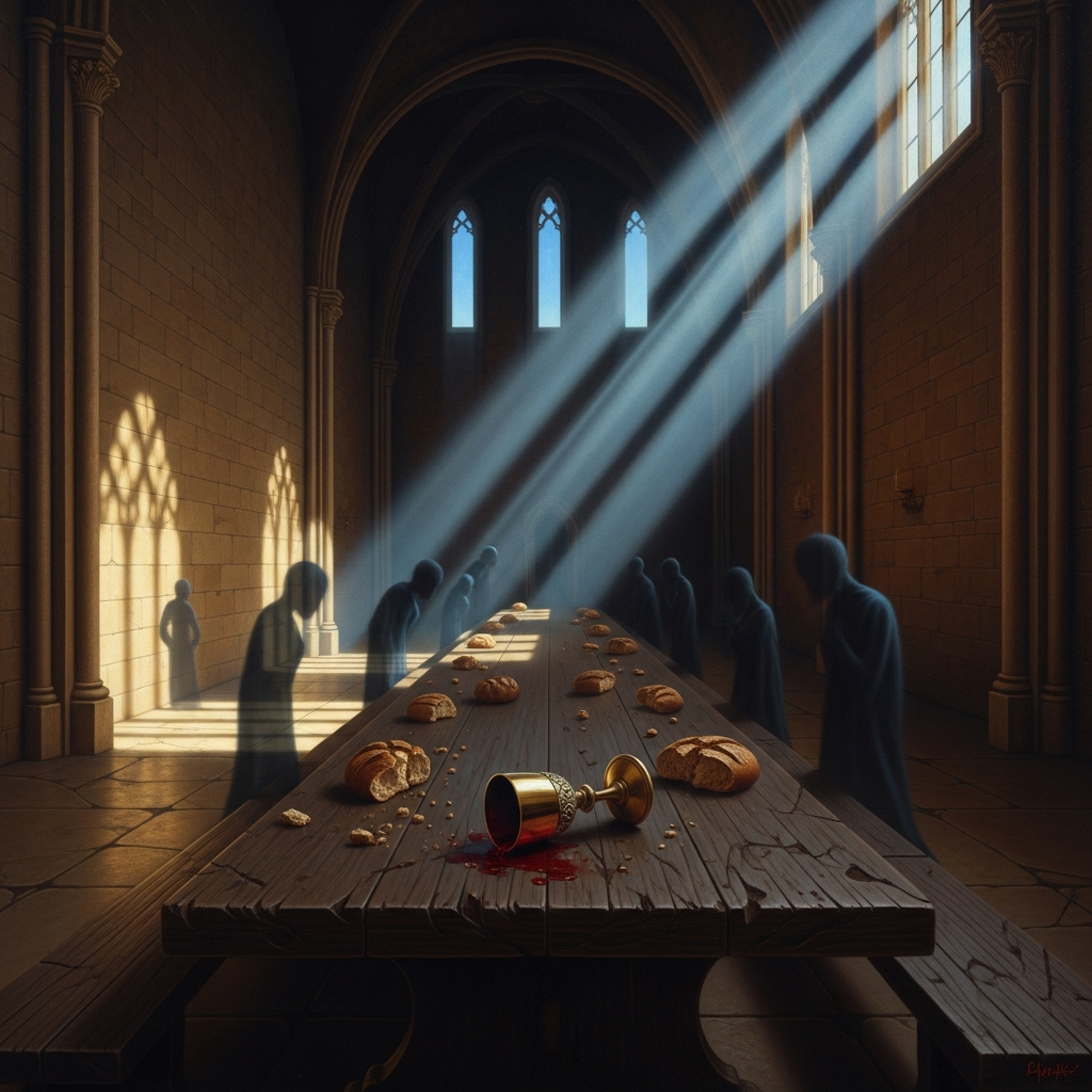 Cina cea de taină de Leonida Teodorescu