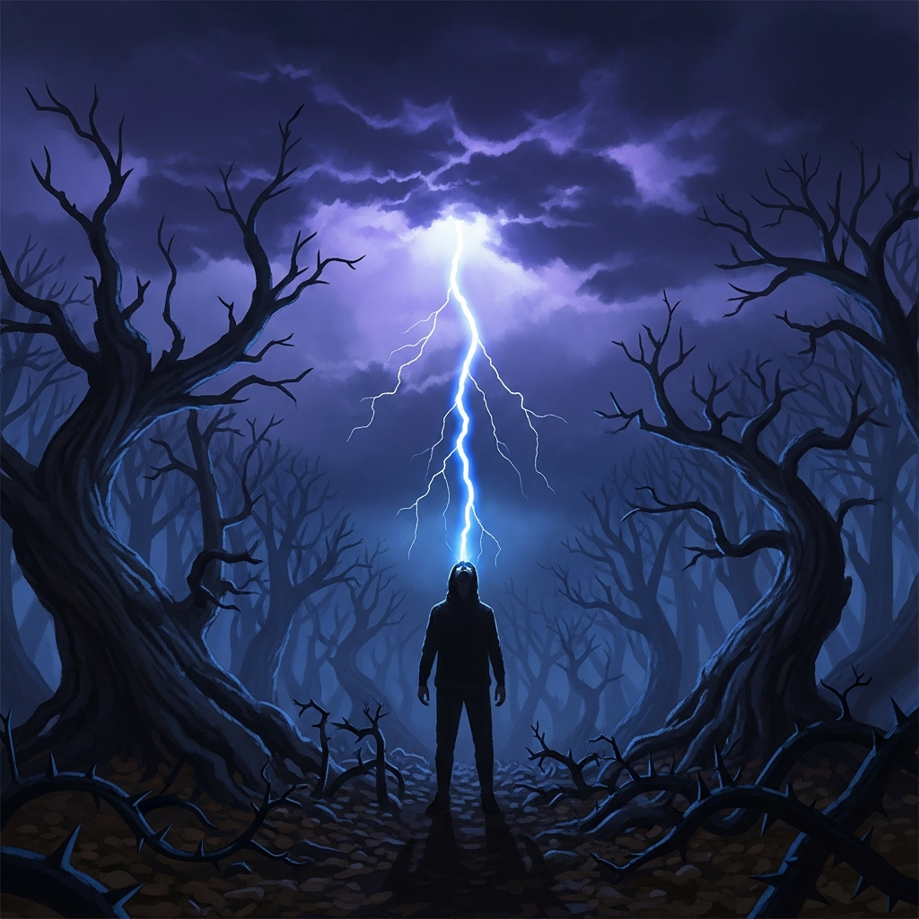 Fulgerul negru de John Saul