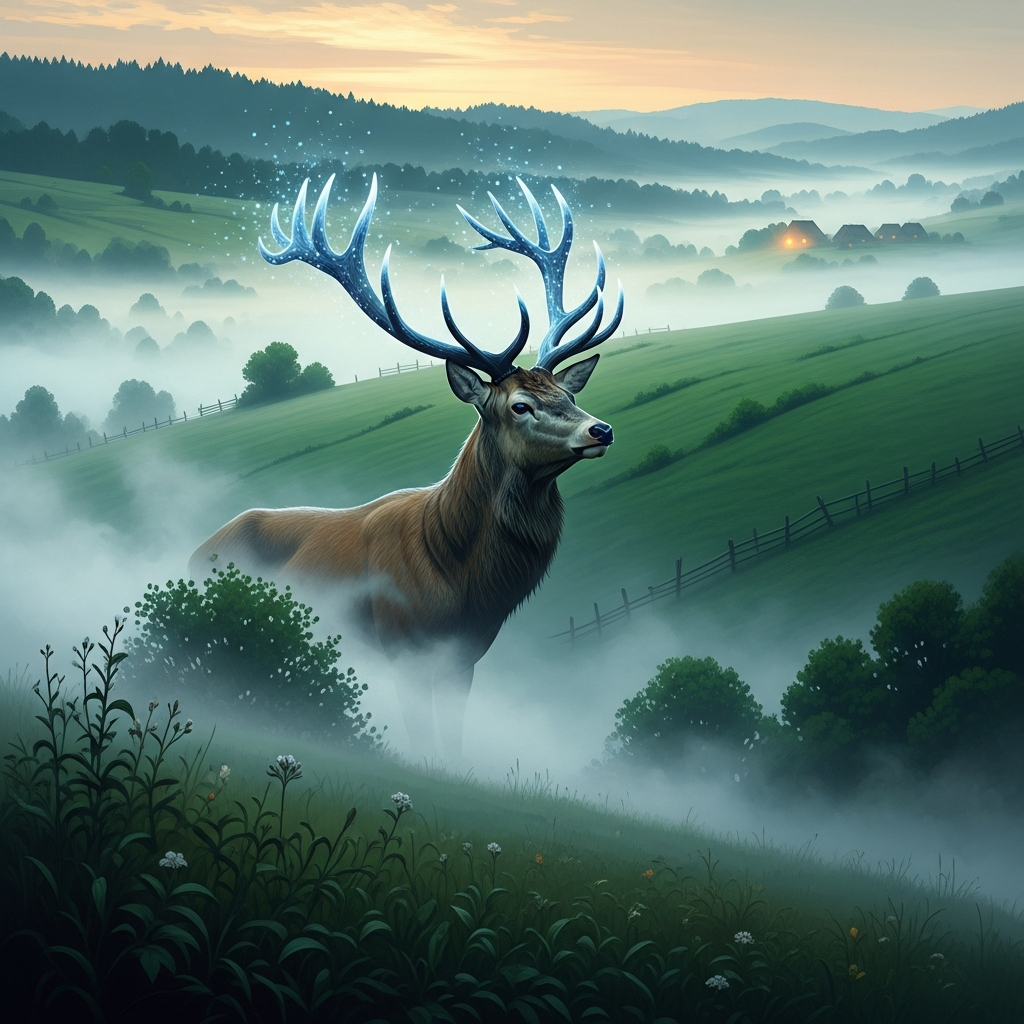 Cerbii albaștrii de Alexei Kolomiet