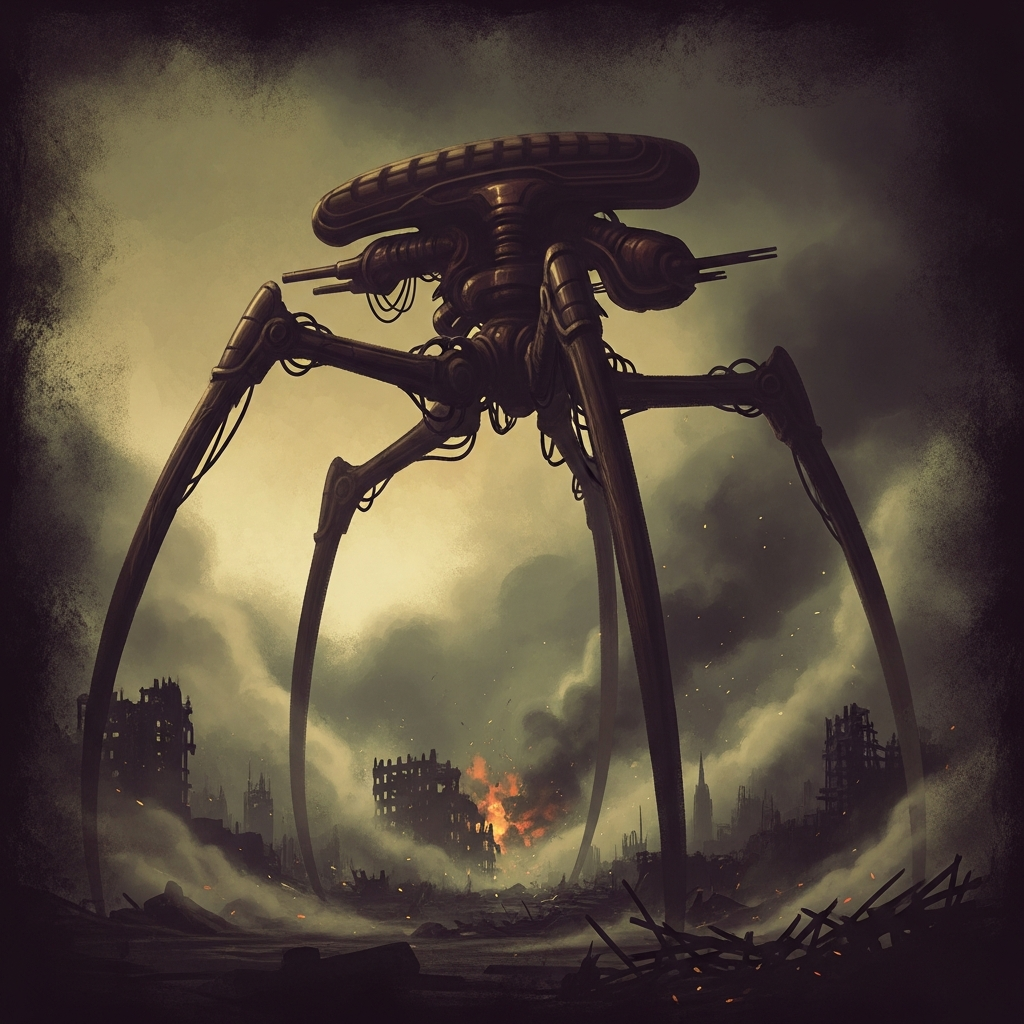 Războiul lumilor de Herbert George Wells