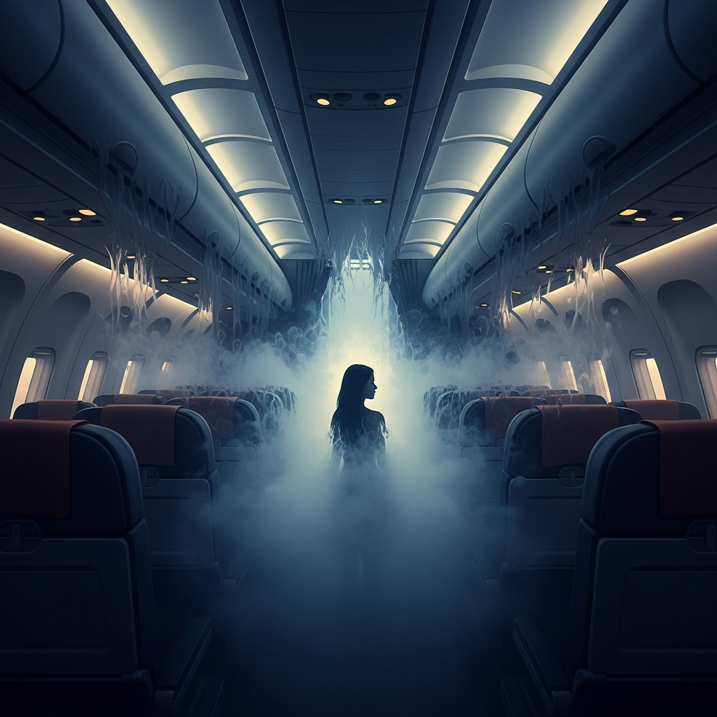 Fata din avion de Chatherine Centre