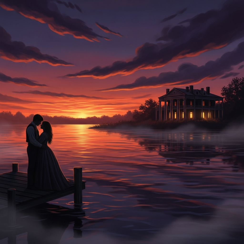 4. Amanții de pe Mississippi de Jacqueline Monsigny