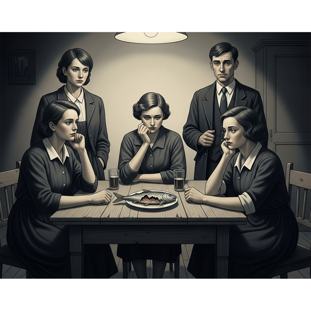 Patru la un prânz cu pește de Wolfgang Kolhasse si Rita Zimmer