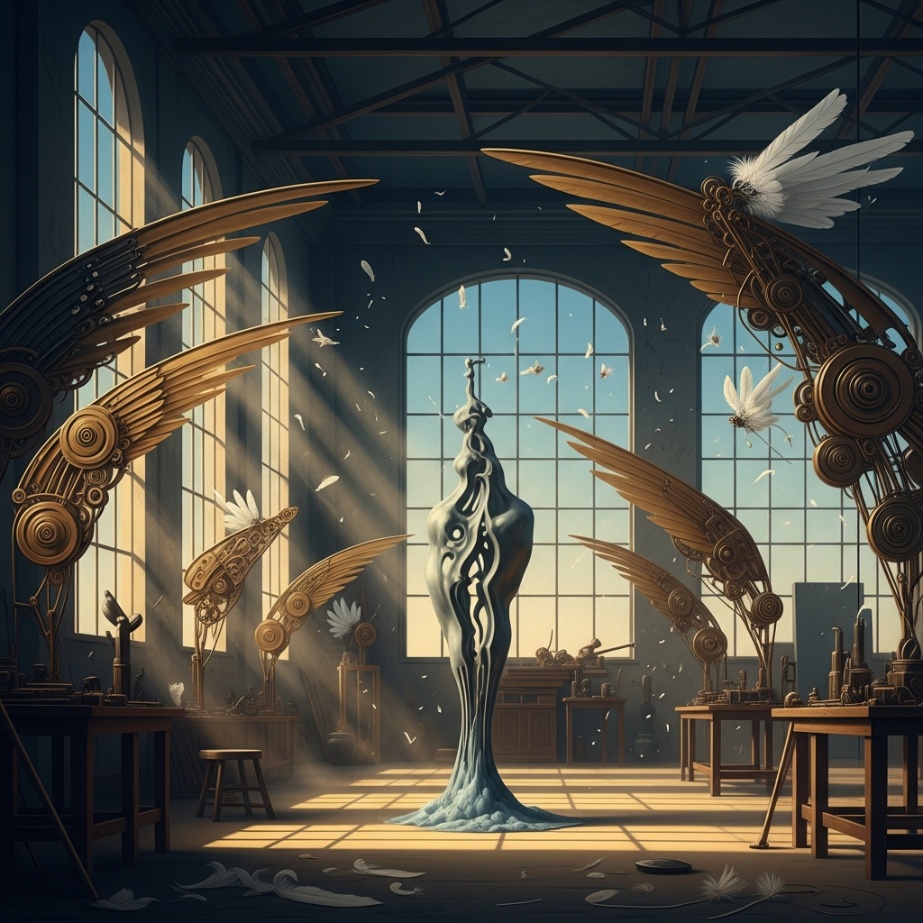 Atelajul inaripat si caderea de Gabriel Liiceanu