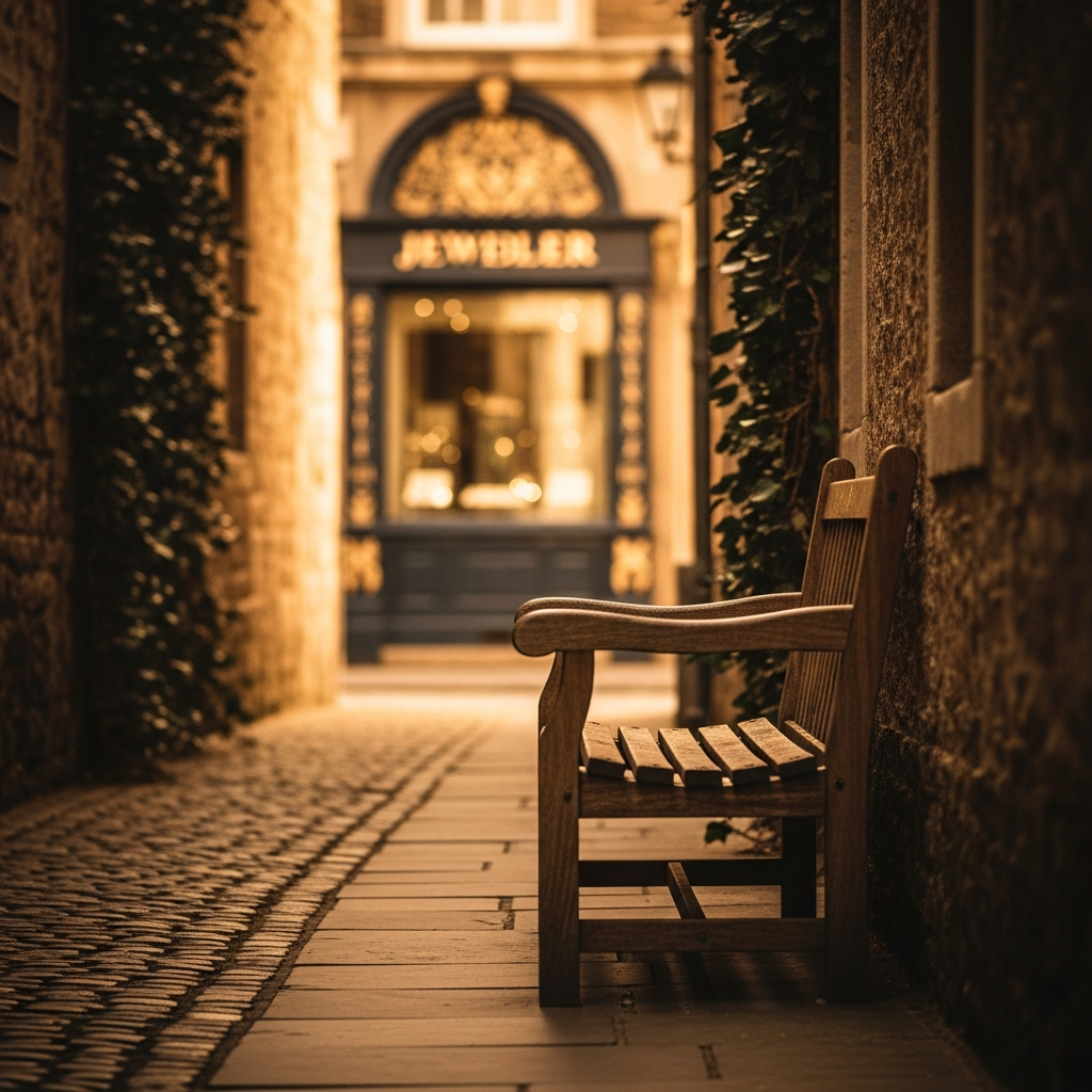 În fața magazinului bijutierului de Karol Wojtyla